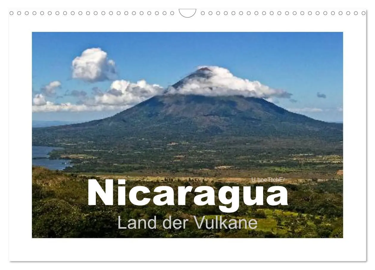 Cover: 9783516063783 | Nicaragua - Land der Vulkane (Wandkalender 2026 DIN A3 quer),...