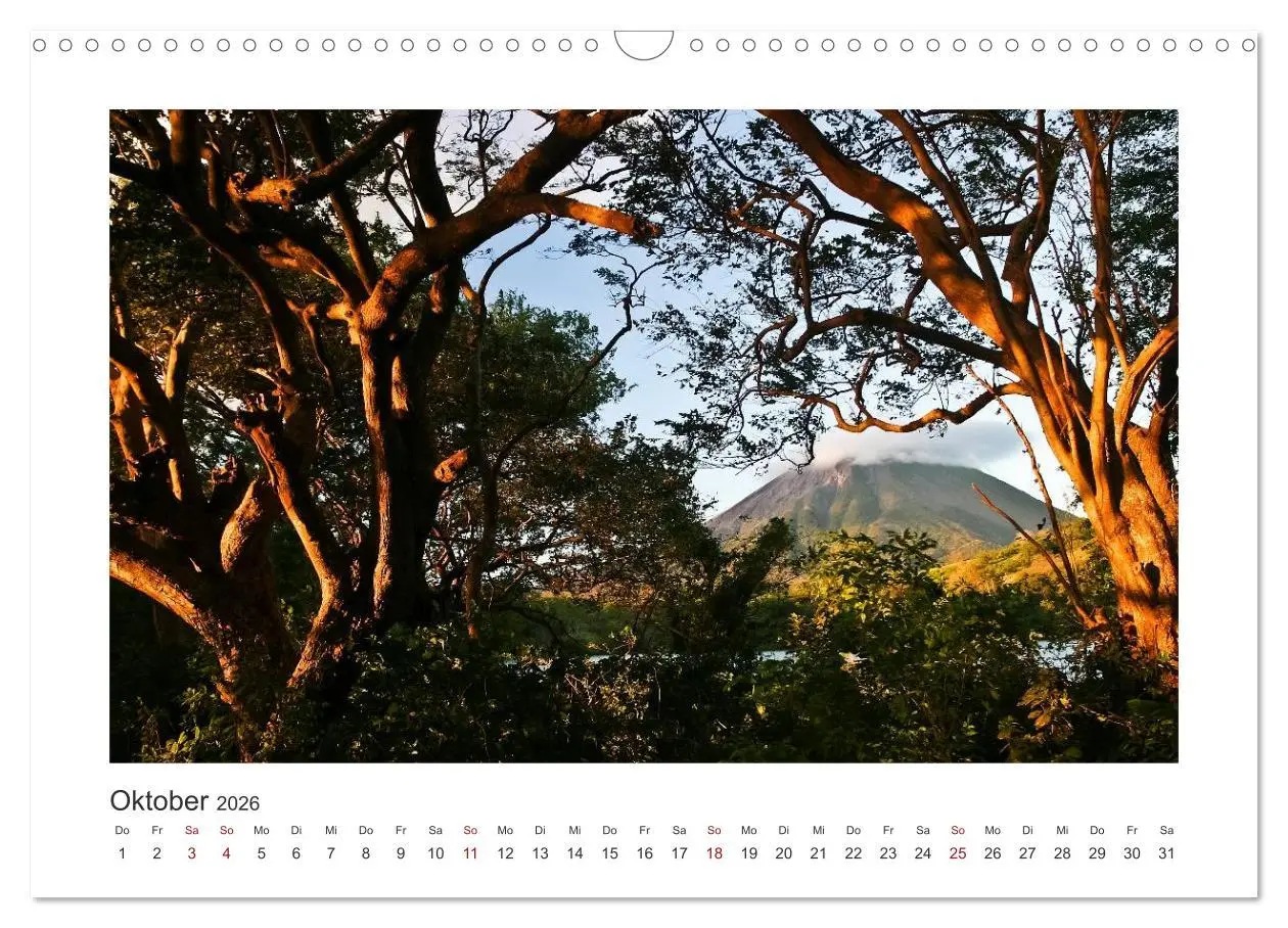 Bild: 9783516063783 | Nicaragua - Land der Vulkane (Wandkalender 2026 DIN A3 quer),...