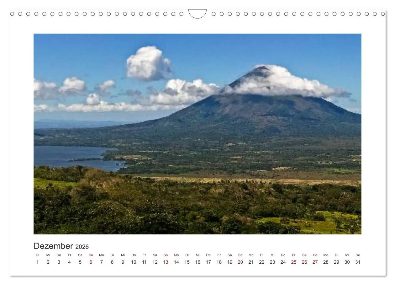 Bild: 9783516063783 | Nicaragua - Land der Vulkane (Wandkalender 2026 DIN A3 quer),...