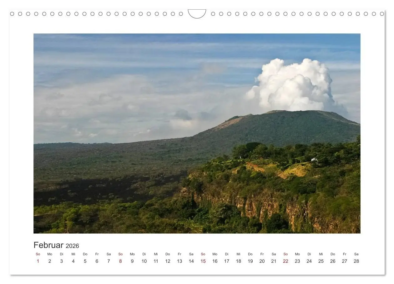 Bild: 9783516063783 | Nicaragua - Land der Vulkane (Wandkalender 2026 DIN A3 quer),...