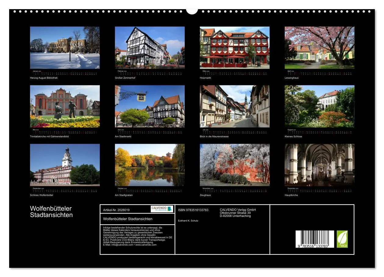 Bild: 9783516133783 | Wolfenbütteler Stadtansichten (hochwertiger Premium Wandkalender...