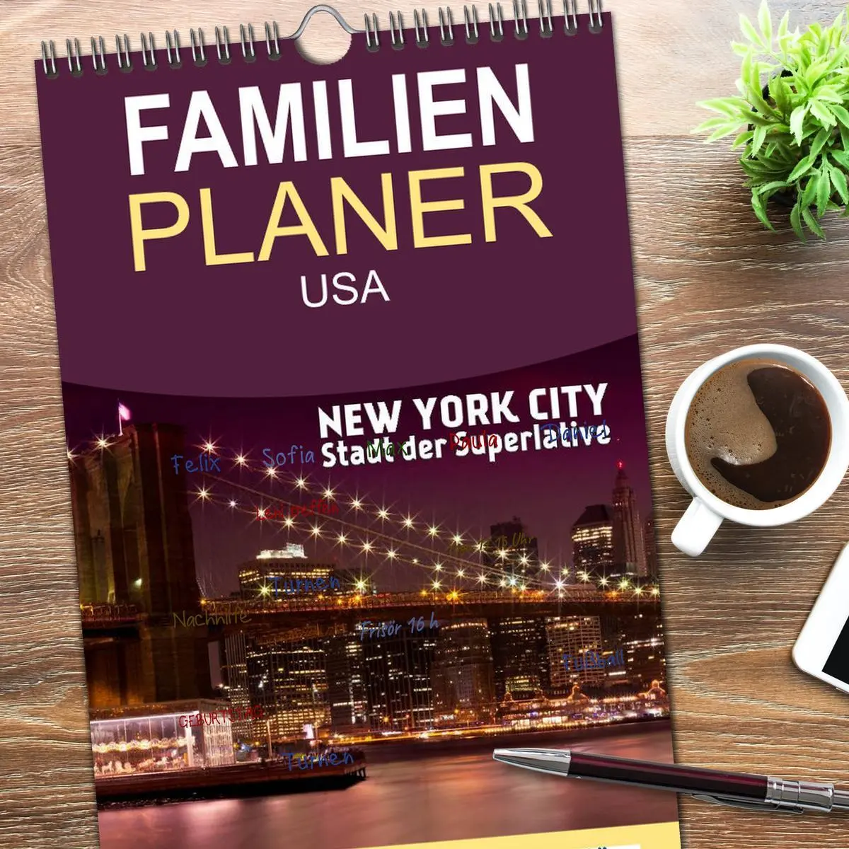 Bild: 9783516513783 | Familienplaner 2026 - NEW YORK CITY Stadt der Superlative mit 5...