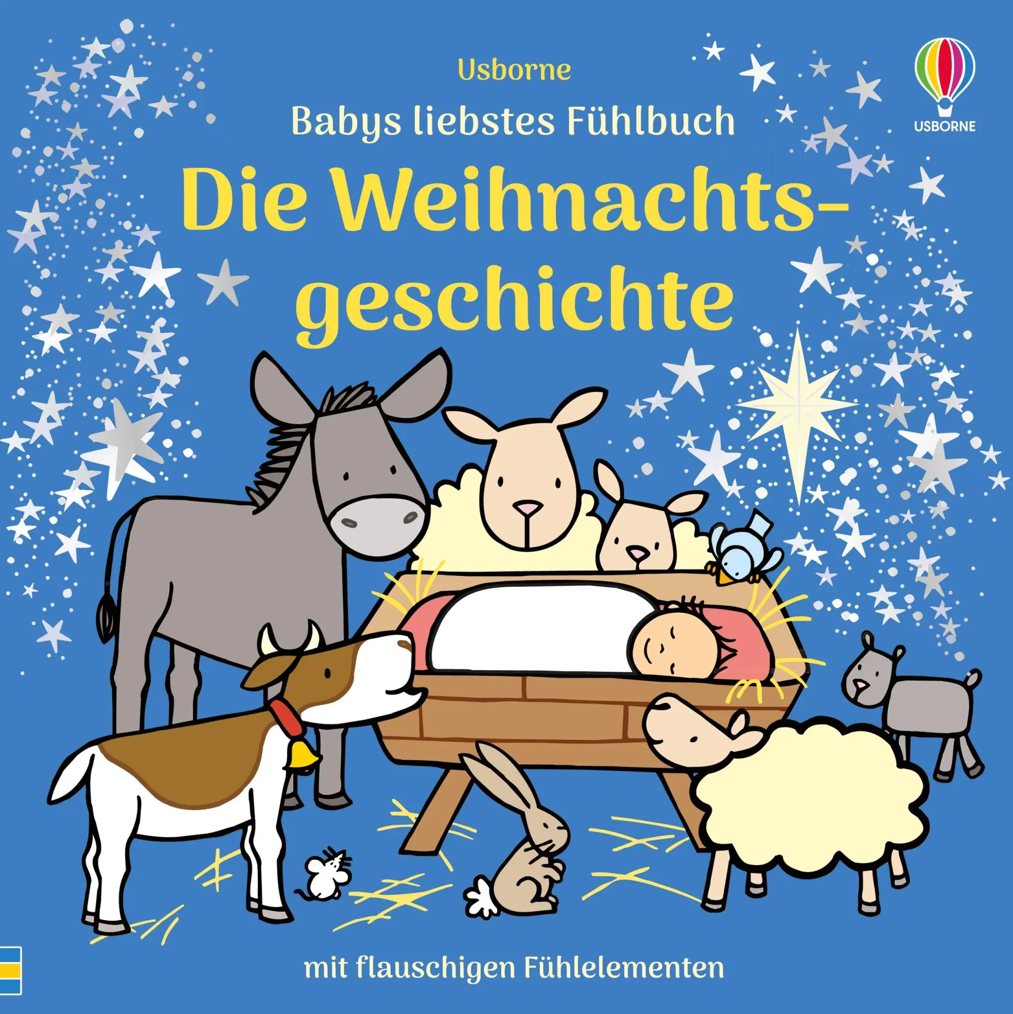 Cover: 9781035703883 | Babys liebstes Fühlbuch: Die Weihnachtsgeschichte | Fiona Watt | Buch