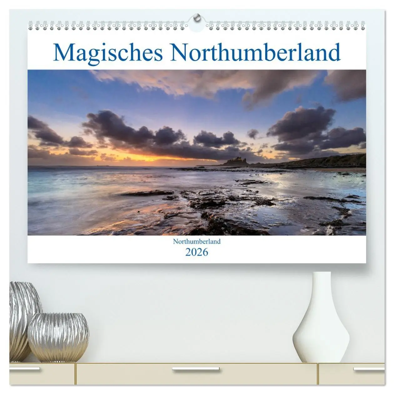 Cover: 9783457723883 | Magisches Northumberland (hochwertiger Premium Wandkalender 2026...