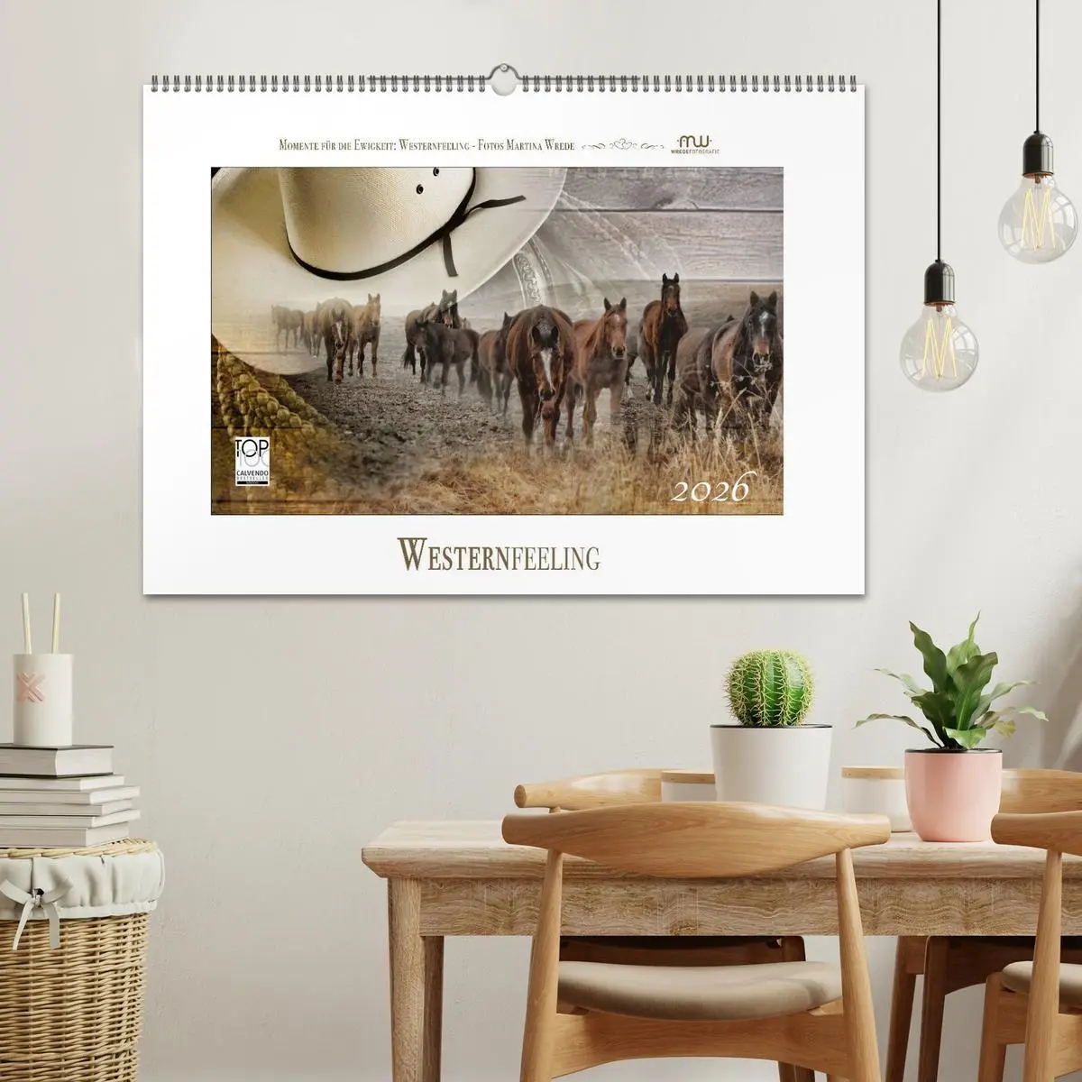 Bild: 9783457963883 | Western-Feeling (Wandkalender 2026 DIN A2 quer), CALVENDO...