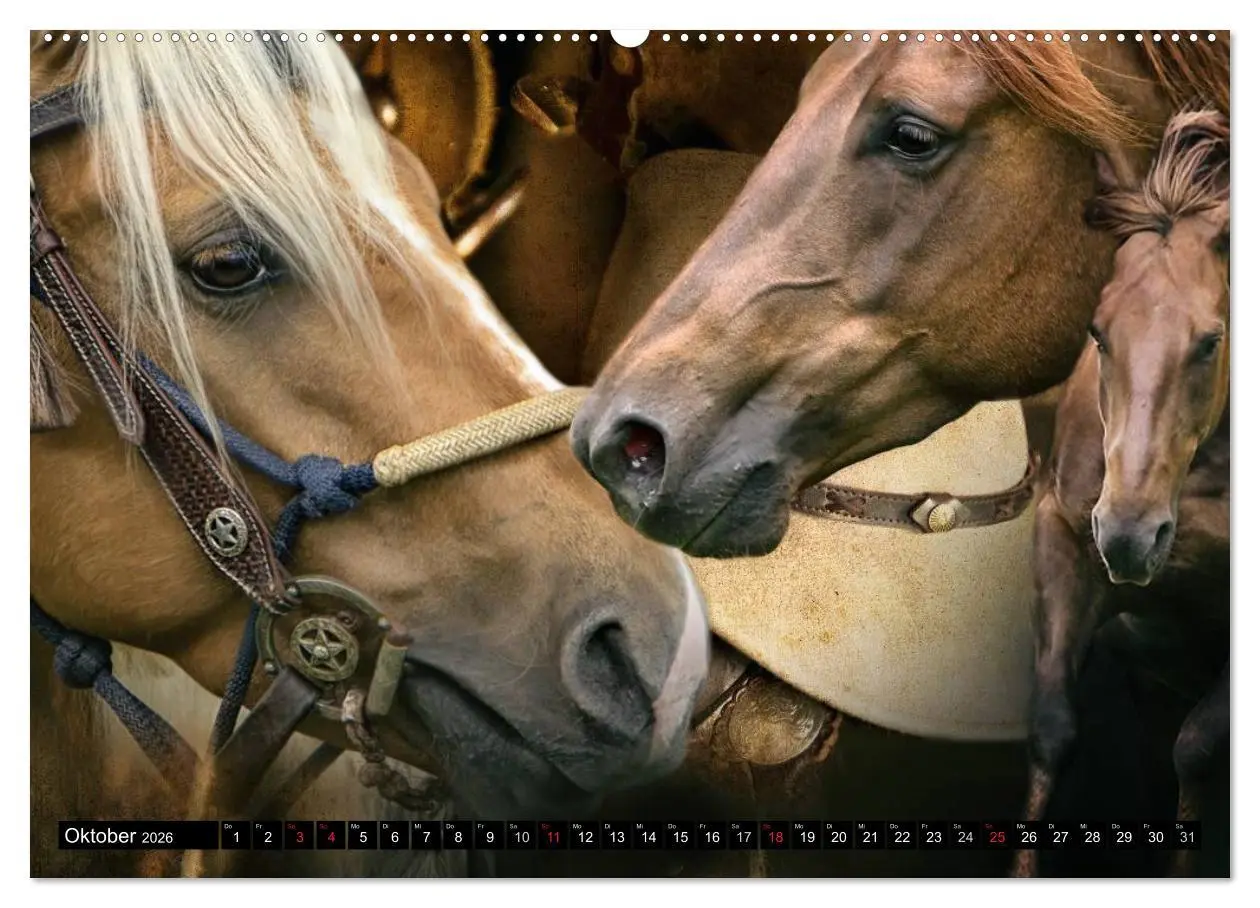 Bild: 9783457963883 | Western-Feeling (Wandkalender 2026 DIN A2 quer), CALVENDO...