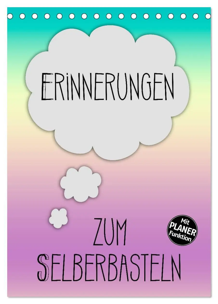 Cover: 9783516433883 | ERINNERUNGEN Zum Selberbasteln (Tischkalender 2026 DIN A5 hoch),...
