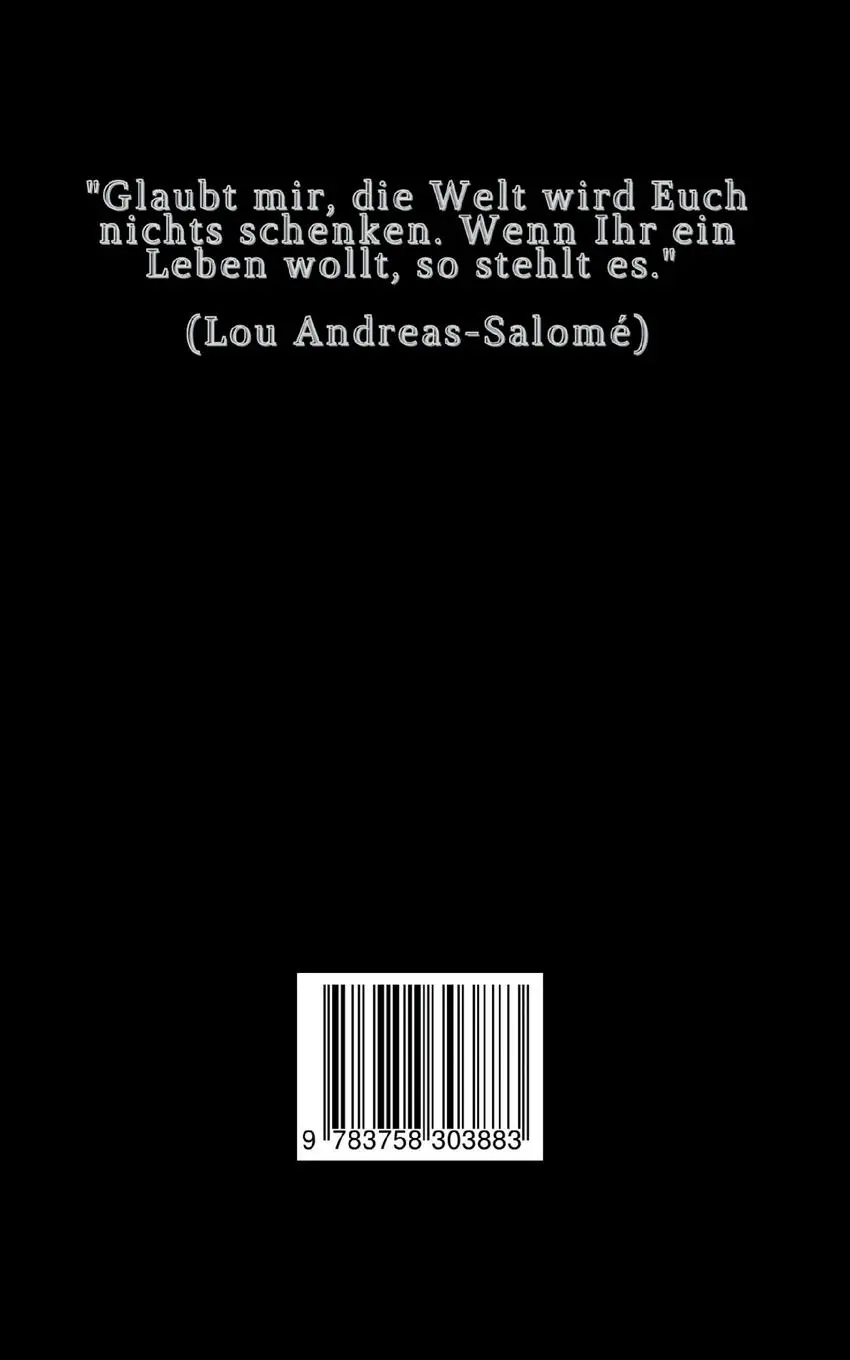 Rückseite: 9783758303883 | Ruth | Lou Andreas-Salomé | Taschenbuch | 250 S. | Deutsch | 2025
