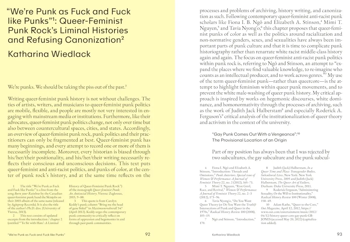 Bild: 9783775753883 | Fringe of the Fringe | Queering Punk Media History | Vomberg (u. a.)