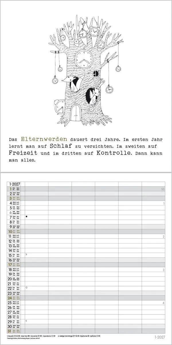 Bild: 9783819303883 | Visual Words Family 2027 | Verlag Korsch | Kalender | 13 S. | Deutsch
