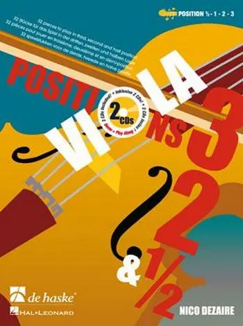 Cover: 9789043133883 | Viola Positions 3, 2 &amp; 1/2 | Nico Dezaire | Buch + CD | 2010