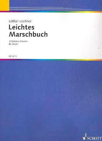 Cover: 9790001053983 | Leichtes Marschbuch | Klavier | Buch | Buch | Deutsch | 2019