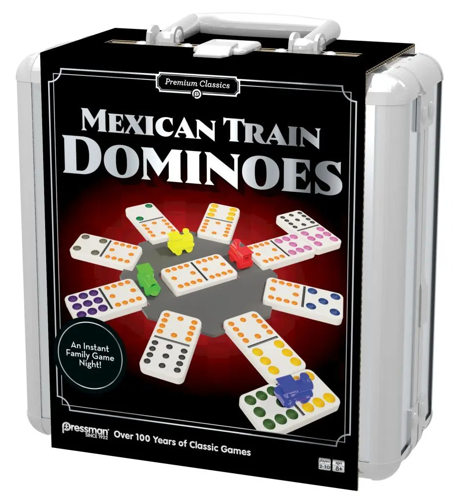 Cover: 8720077334083 | Classics Mexican Train Domino in Aluminiumkoffer | Spiel | 933408