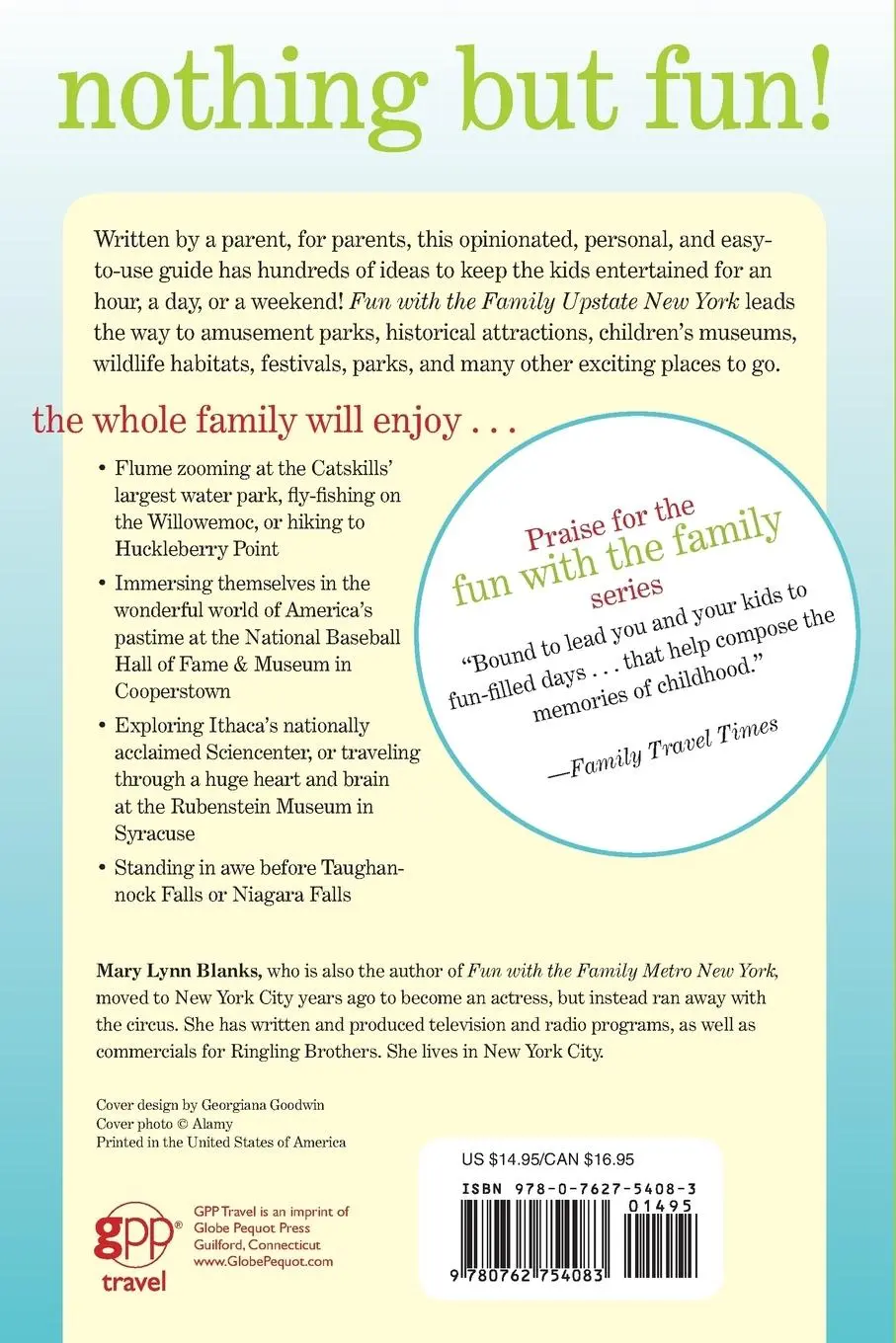 Rückseite: 9780762754083 | Fun with the Family Upstate New York | Mary Lynn Blanks | Taschenbuch