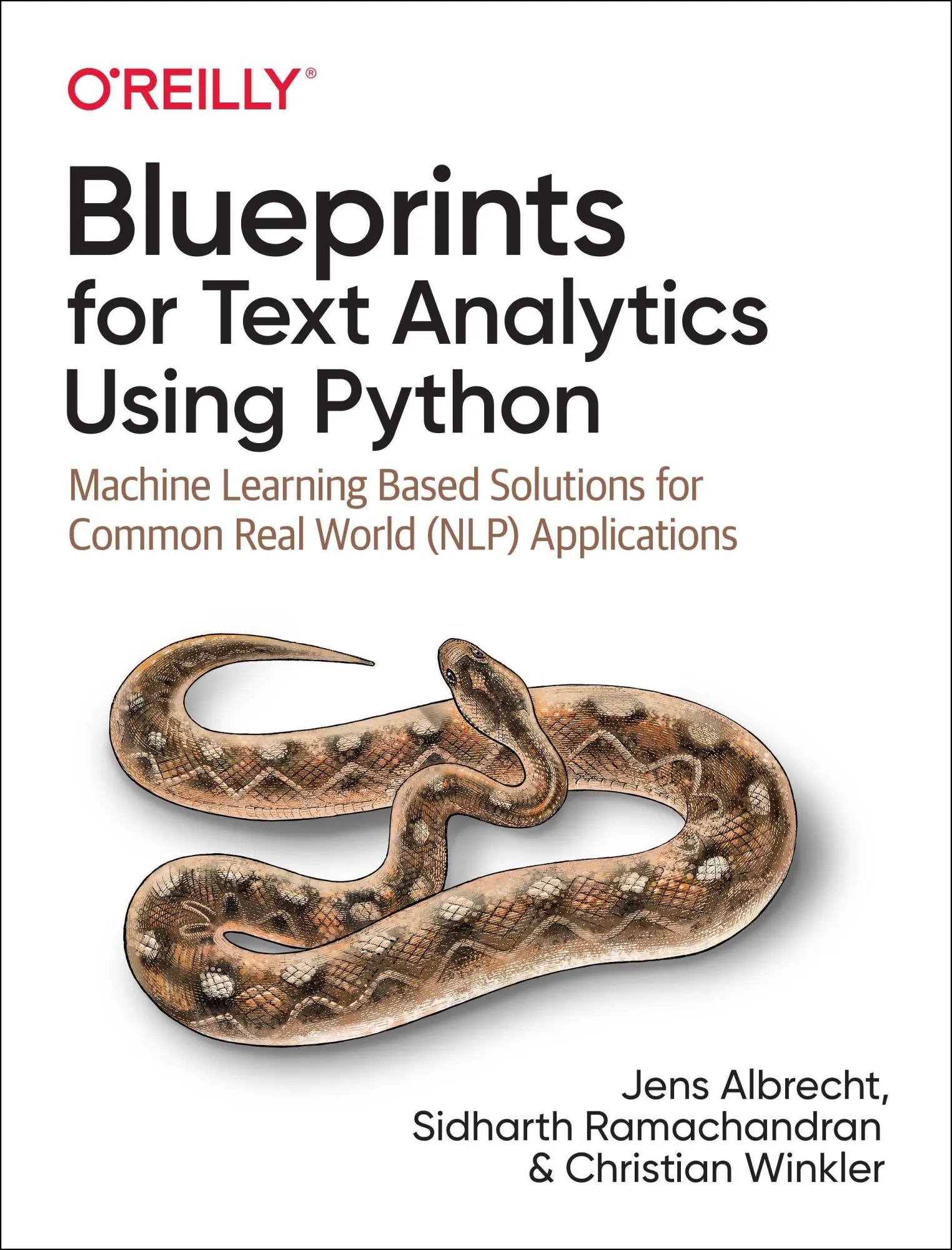 Cover: 9781492074083 | Blueprints for Text Analytics Using Python | Jens Albrecht (u. a.)