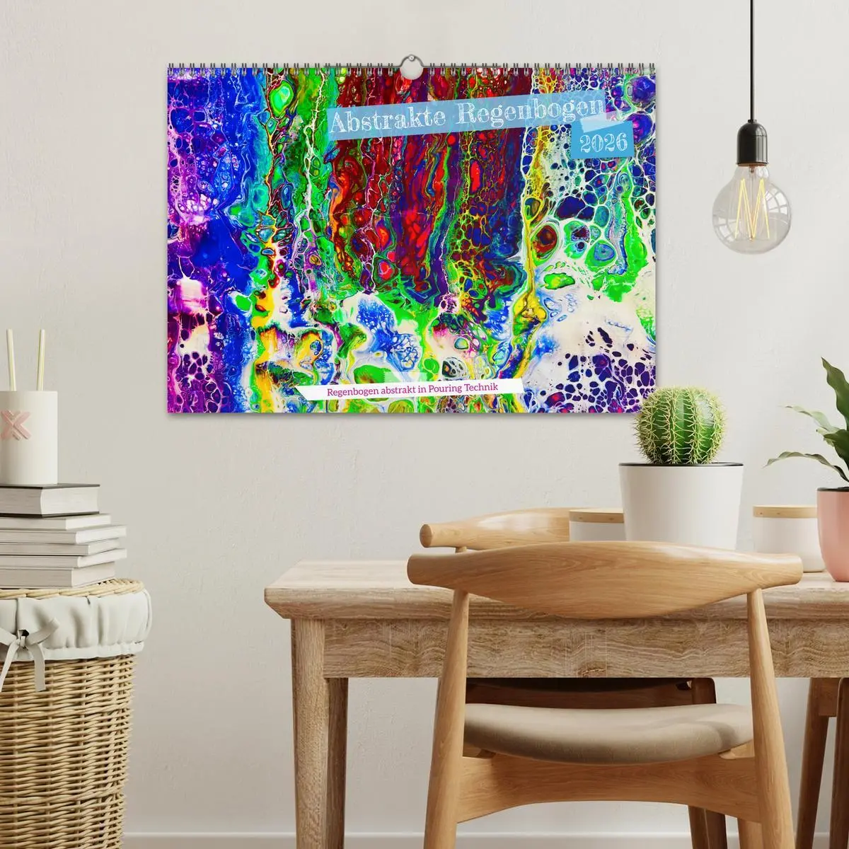 Bild: 9783457534083 | Abstrakte Regenbogen (Wandkalender 2026 DIN A3 quer), CALVENDO...