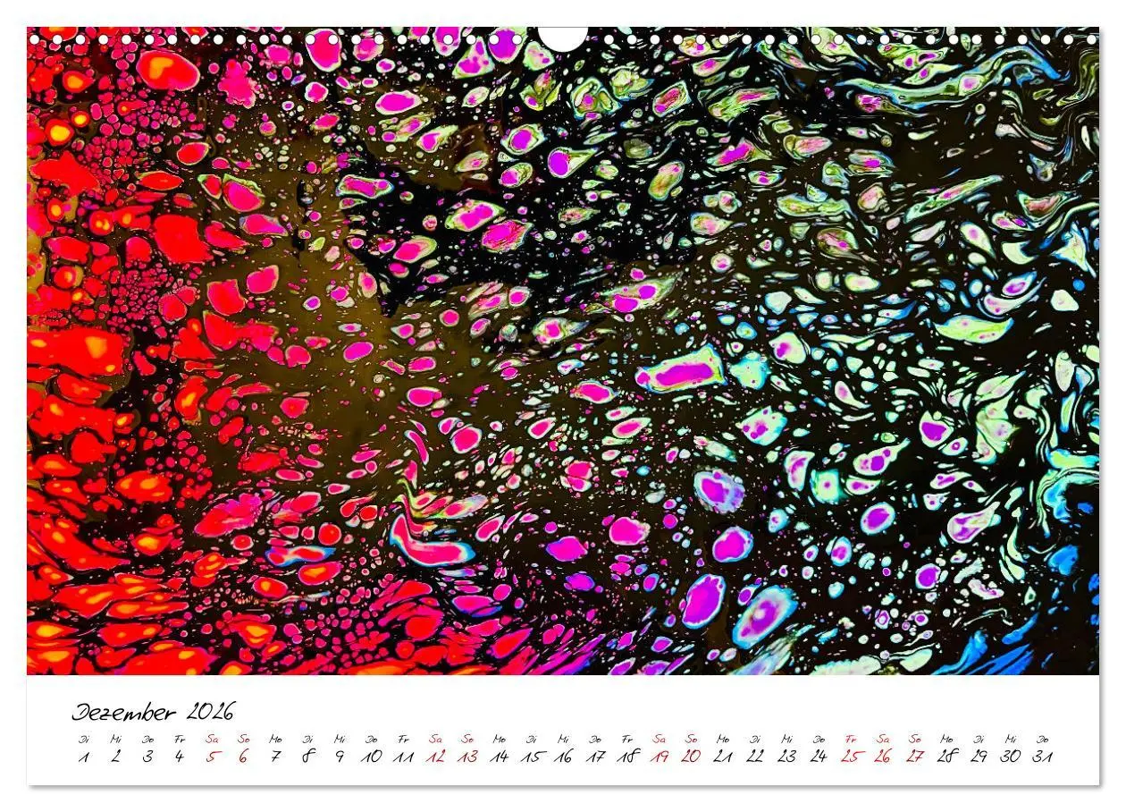 Bild: 9783457534083 | Abstrakte Regenbogen (Wandkalender 2026 DIN A3 quer), CALVENDO...