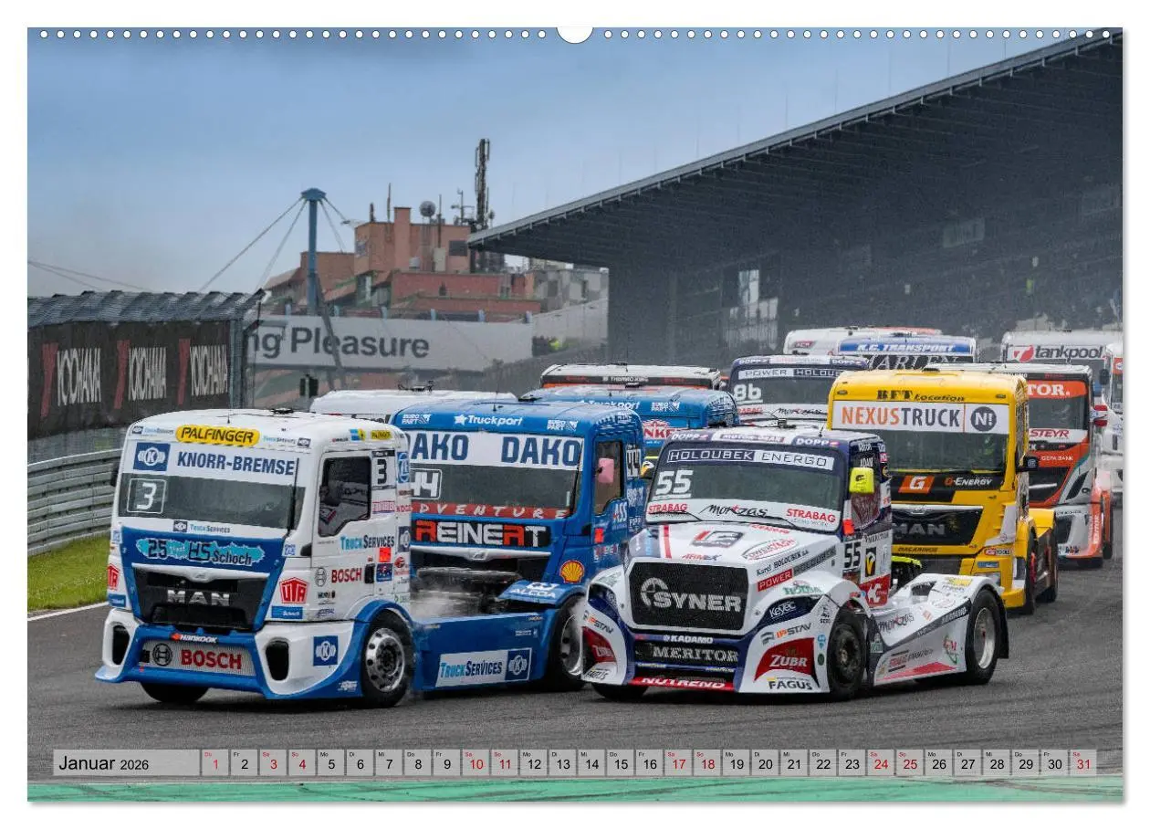 Bild: 9783457844083 | Best of TRUCK RACING (Wandkalender 2026 DIN A2 quer), CALVENDO...