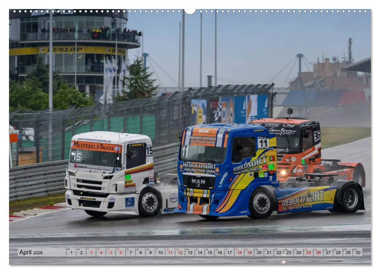 Bild: 9783457844083 | Best of TRUCK RACING (Wandkalender 2026 DIN A2 quer), CALVENDO...