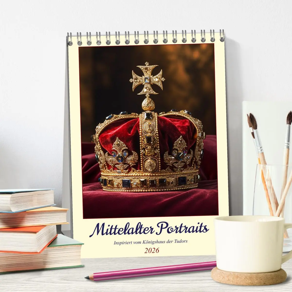 Bild: 9783516314083 | Mittelalter Portraits. Inspiriert vom Königshaus der Tudors...