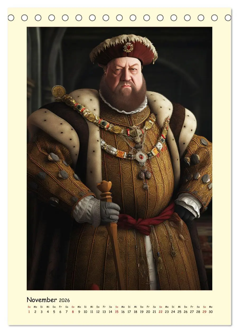 Bild: 9783516314083 | Mittelalter Portraits. Inspiriert vom Königshaus der Tudors...
