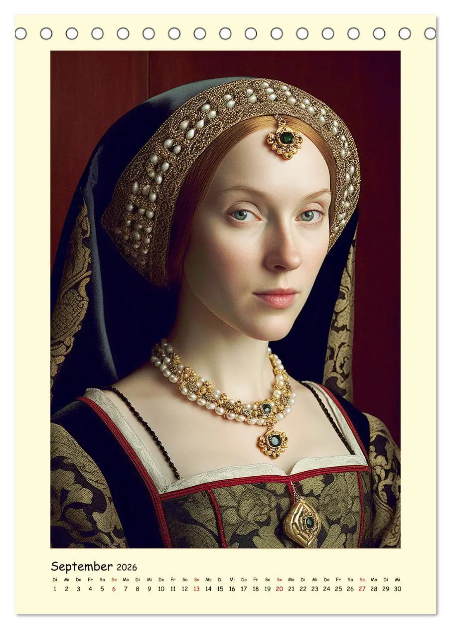 Bild: 9783516314083 | Mittelalter Portraits. Inspiriert vom Königshaus der Tudors...
