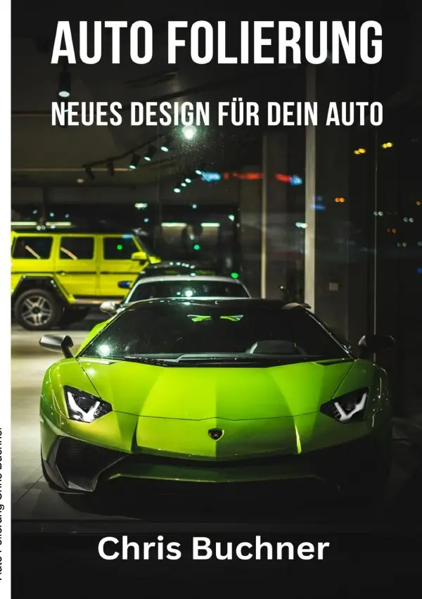 Cover: 9783819044083 | Auto Folierung | Neues Design für dein Auto. DE | Chris Buchner | Buch