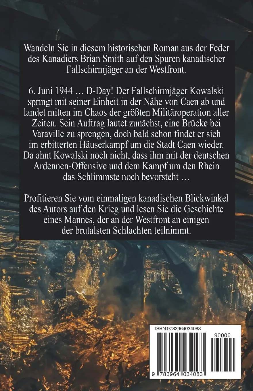 Rückseite: 9783964034083 | Die Brücke ¿ Vom D-Day in die Ardennen | Ein historischer Roman | Buch