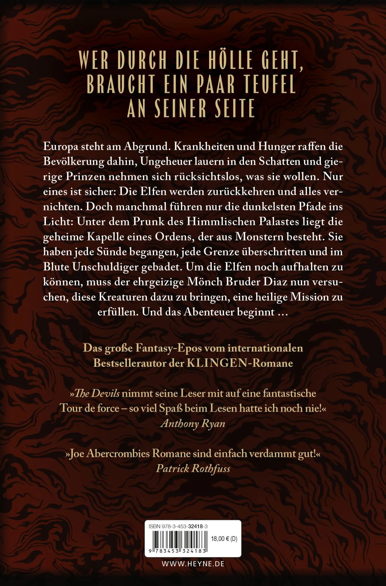 Bild: 9783453324183 | The Devils | Roman | Joe Abercrombie | Taschenbuch | 848 S. | Deutsch