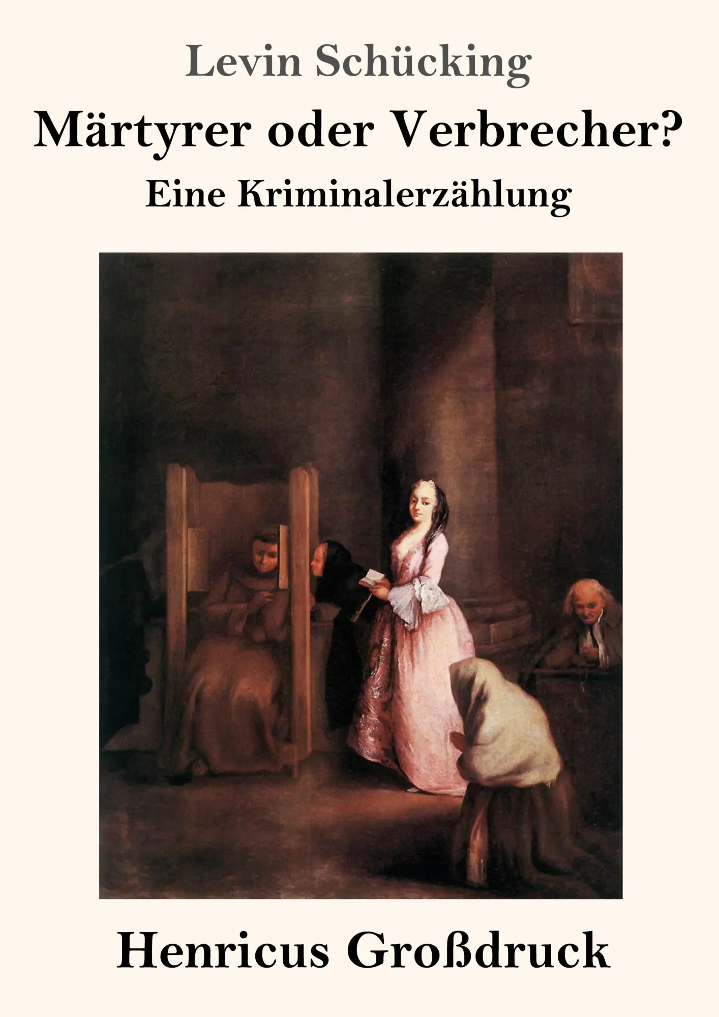 Cover: 9783847824183 | Märtyrer oder Verbrecher? (Großdruck) | Eine Kriminalerzählung | Buch