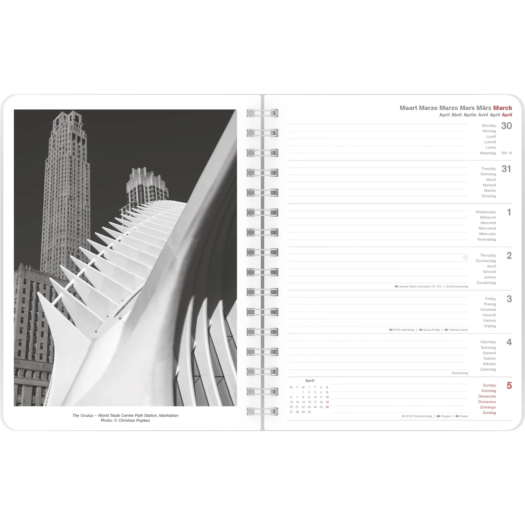 Bild: 4069095004283 | New York 2026 - Diary - Buchkalender - Taschenkalender - 16,5x21,6
