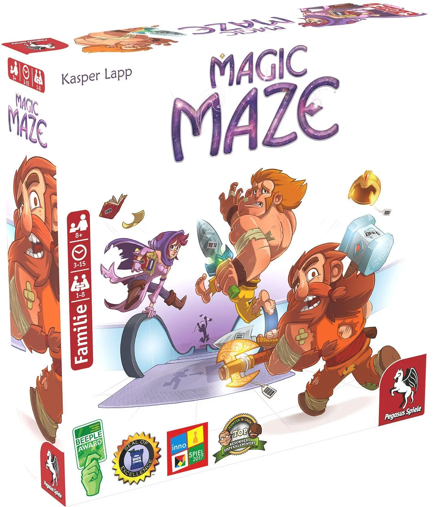 Cover: 4250231714283 | Magic Maze (deutsche Ausgabe) | Kasper Lapp | Spiel | Brettspiel