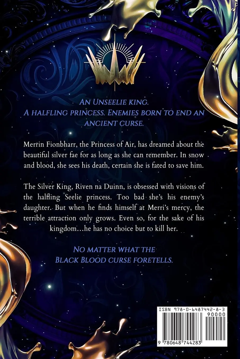 Rückseite: 9780648744283 | King of Merits | A Fae Romance | Juno Heart | Taschenbuch | Englisch