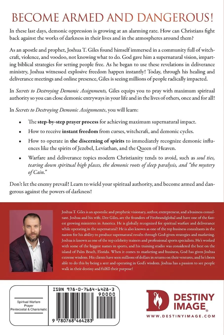 Rückseite: 9780768464283 | Secrets to Destroying Demonic Assignments | Joshua T. Giles | Buch