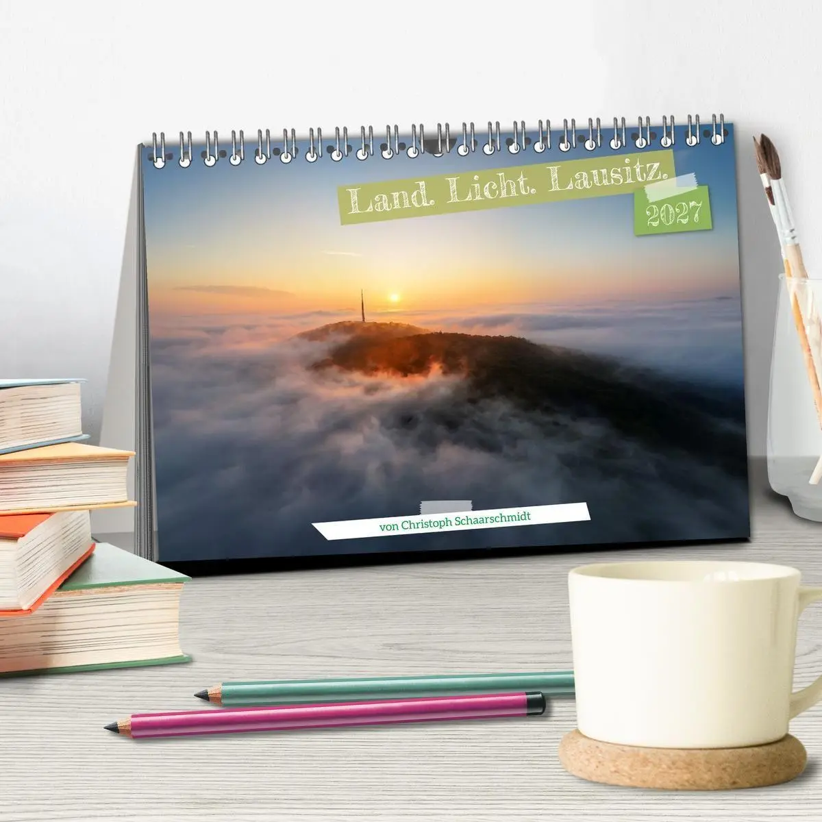 Bild: 9783516844283 | Land. Licht. Lausitz. (Tischkalender 2027 DIN A5 quer), CALVENDO...