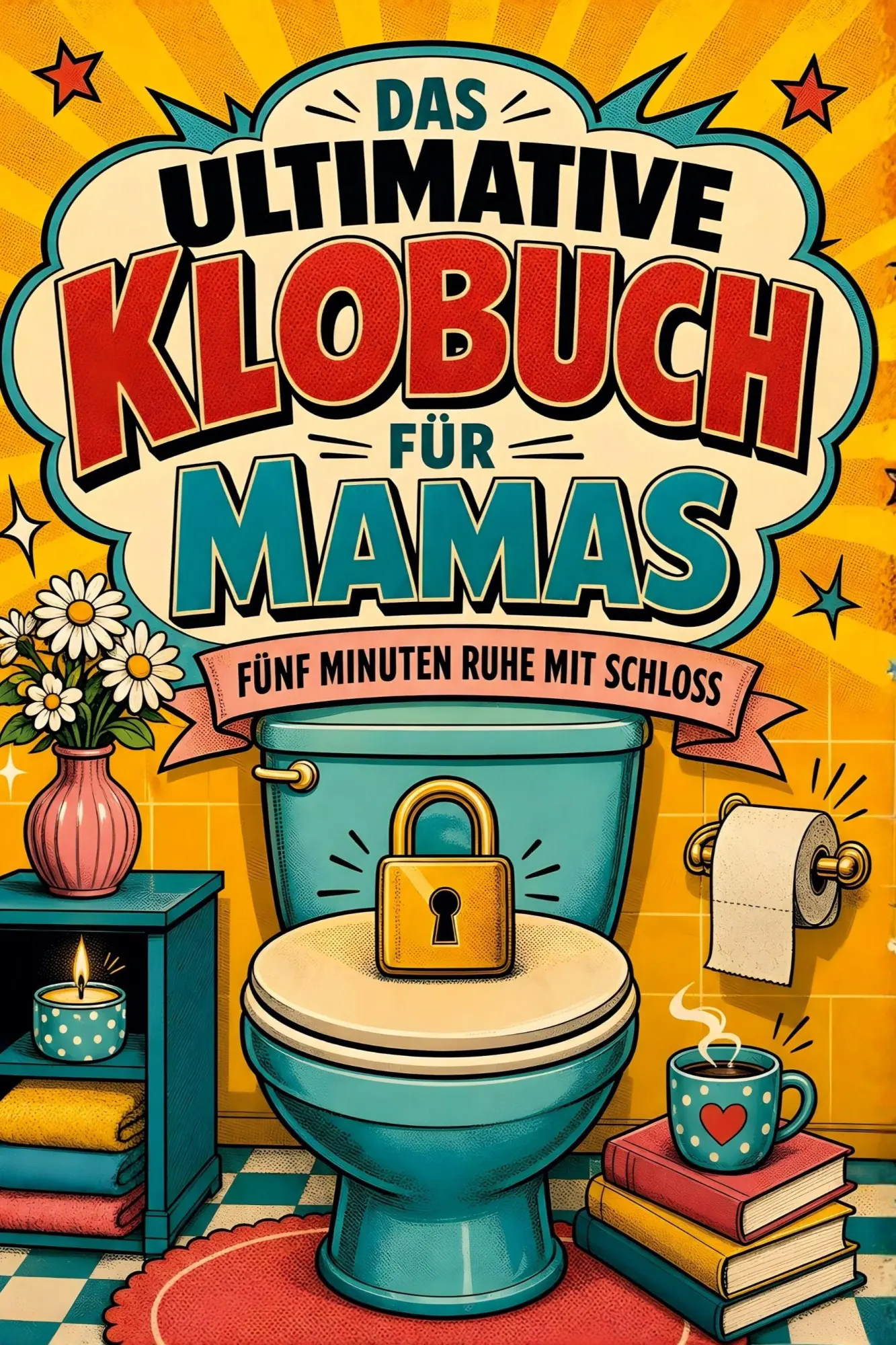 Cover: 9783696104283 | Das ultimative Klobuch für Mamas | Fünf Minuten Ruhe mit Schloss