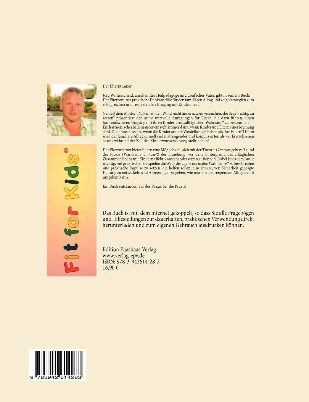Rückseite: 9783942614283 | Der Elterntrainer | Fit for kids | Jörg Winterscheid | Taschenbuch