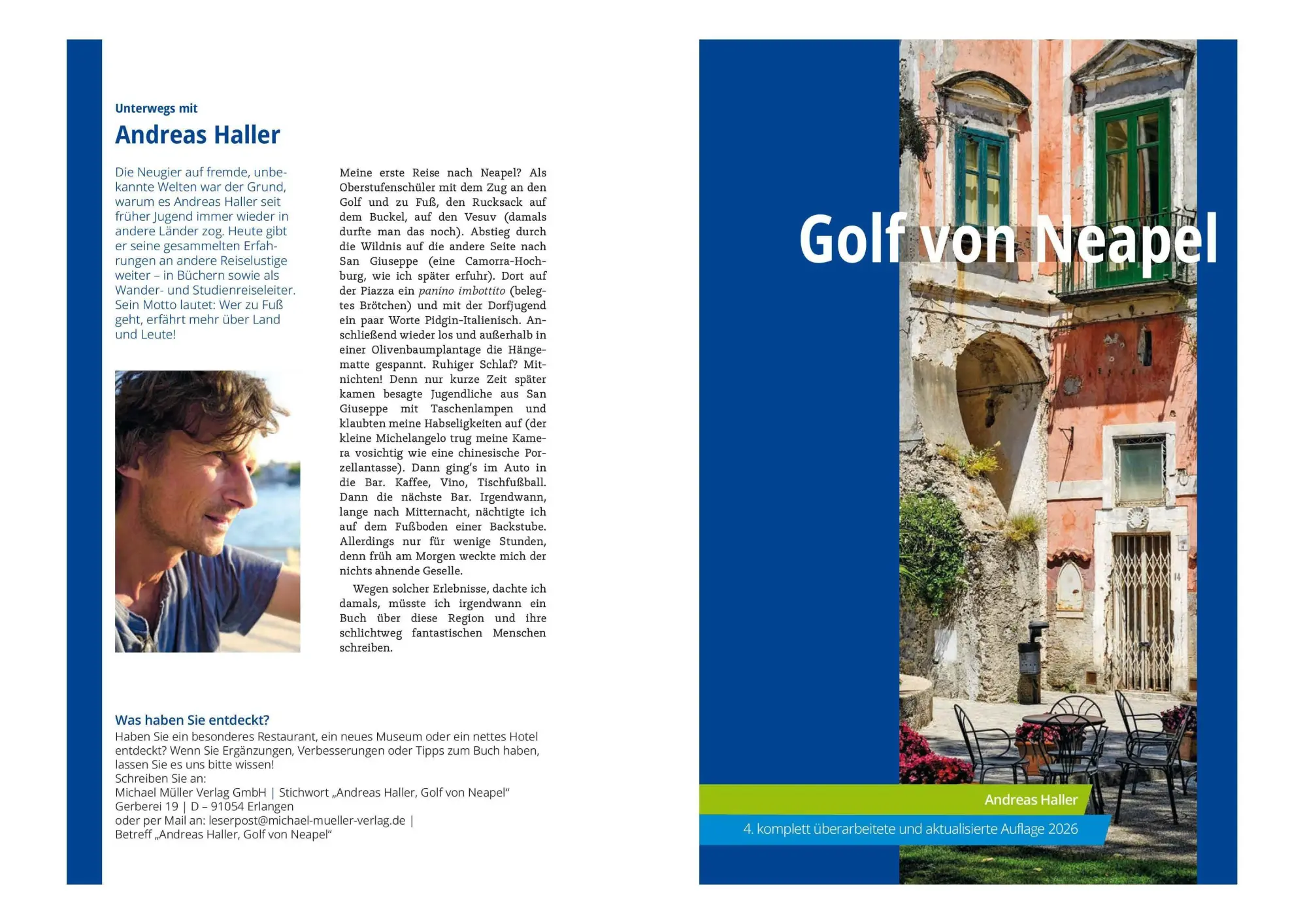 Bild: 9783966854283 | MICHAEL MÜLLER Reiseführer Golf von Neapel | Andreas Haller | Buch
