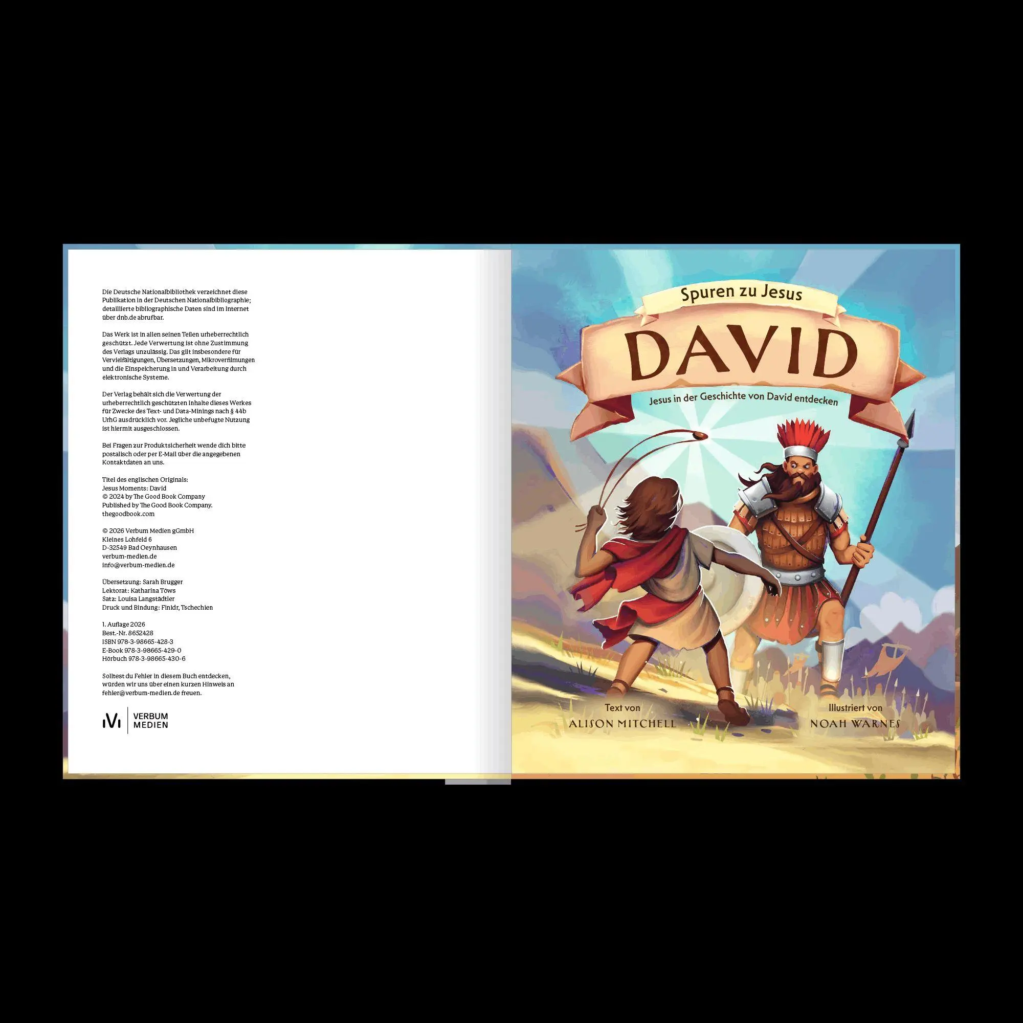 Bild: 9783986654283 | David (Spuren zu Jesus) | Jesus in der Geschichte von David entdecken