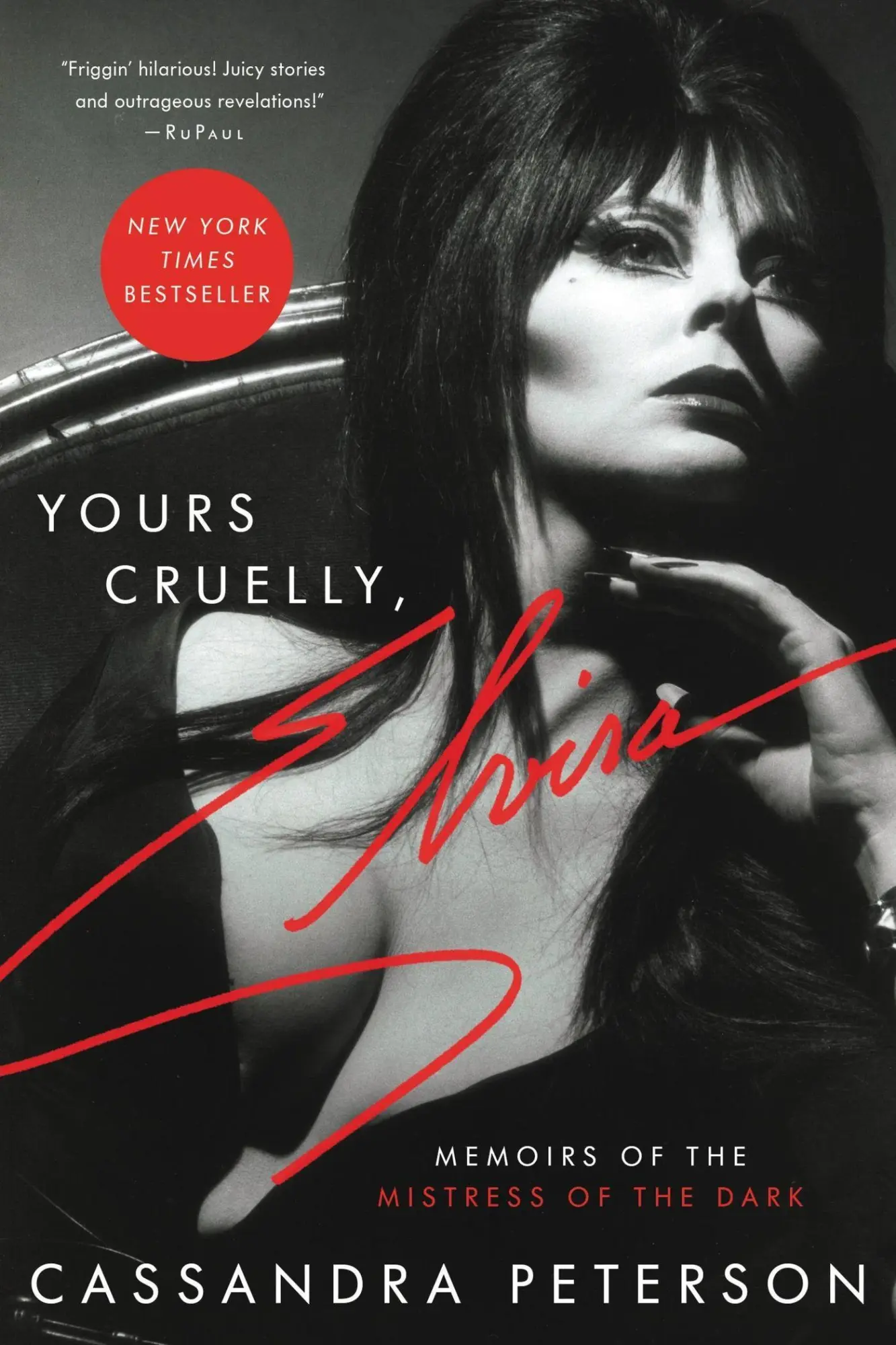 Cover: 9780306874383 | Yours Cruelly, Elvira | Memoirs of the Mistress of the Dark | Peterson
