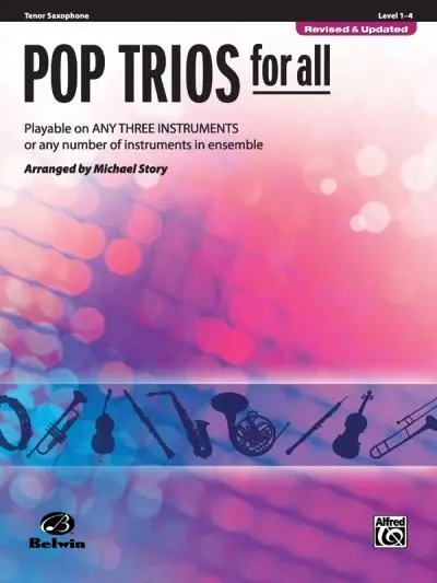 Cover: 9780739054383 | Pop Trios for All: Tenor Saxophone, Level 1-4 | Michael Story | Buch
