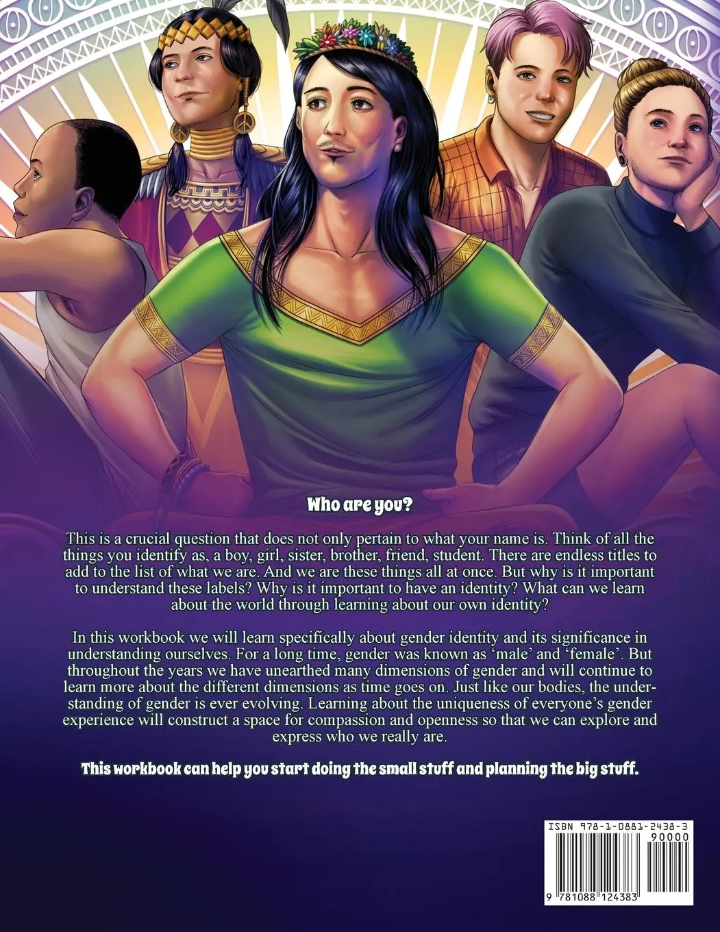 Rückseite: 9781088124383 | The Gender Identity Workbook for Teens | Michelle Mann | Taschenbuch
