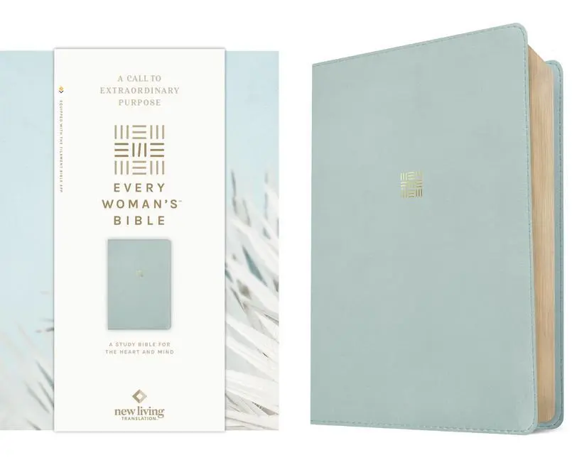 Cover: 9781496484383 | NLT Every Woman's Bible, Filament Enabled (Leatherlike, Sky Blue,...