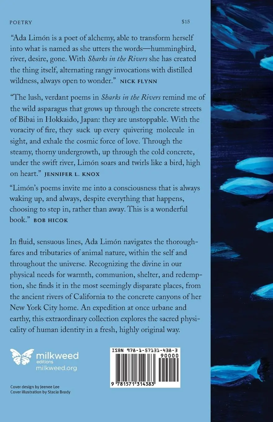 Rückseite: 9781571314383 | Sharks in the Rivers | Ada Limón | Taschenbuch | Englisch | 2010