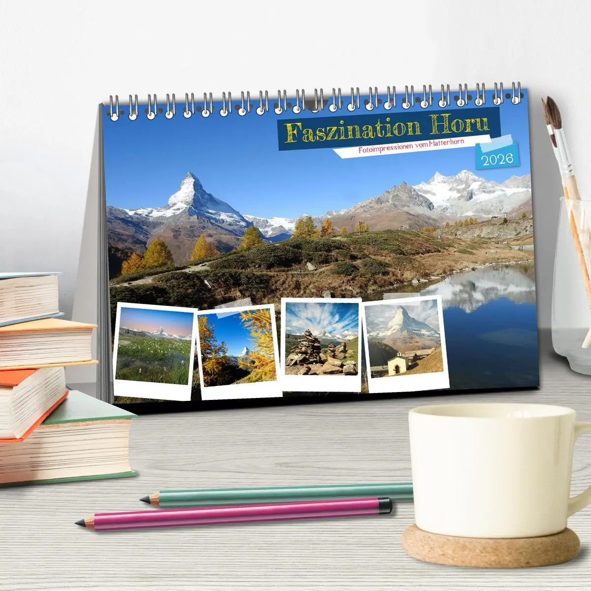Bild: 9783457434383 | Faszination Horu Fotoimpressionen vom Matterhorn (Tischkalender...