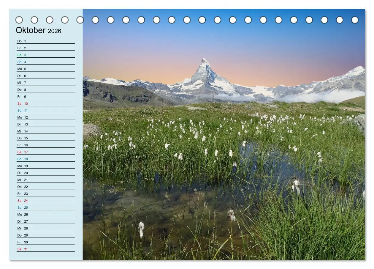 Bild: 9783457434383 | Faszination Horu Fotoimpressionen vom Matterhorn (Tischkalender...