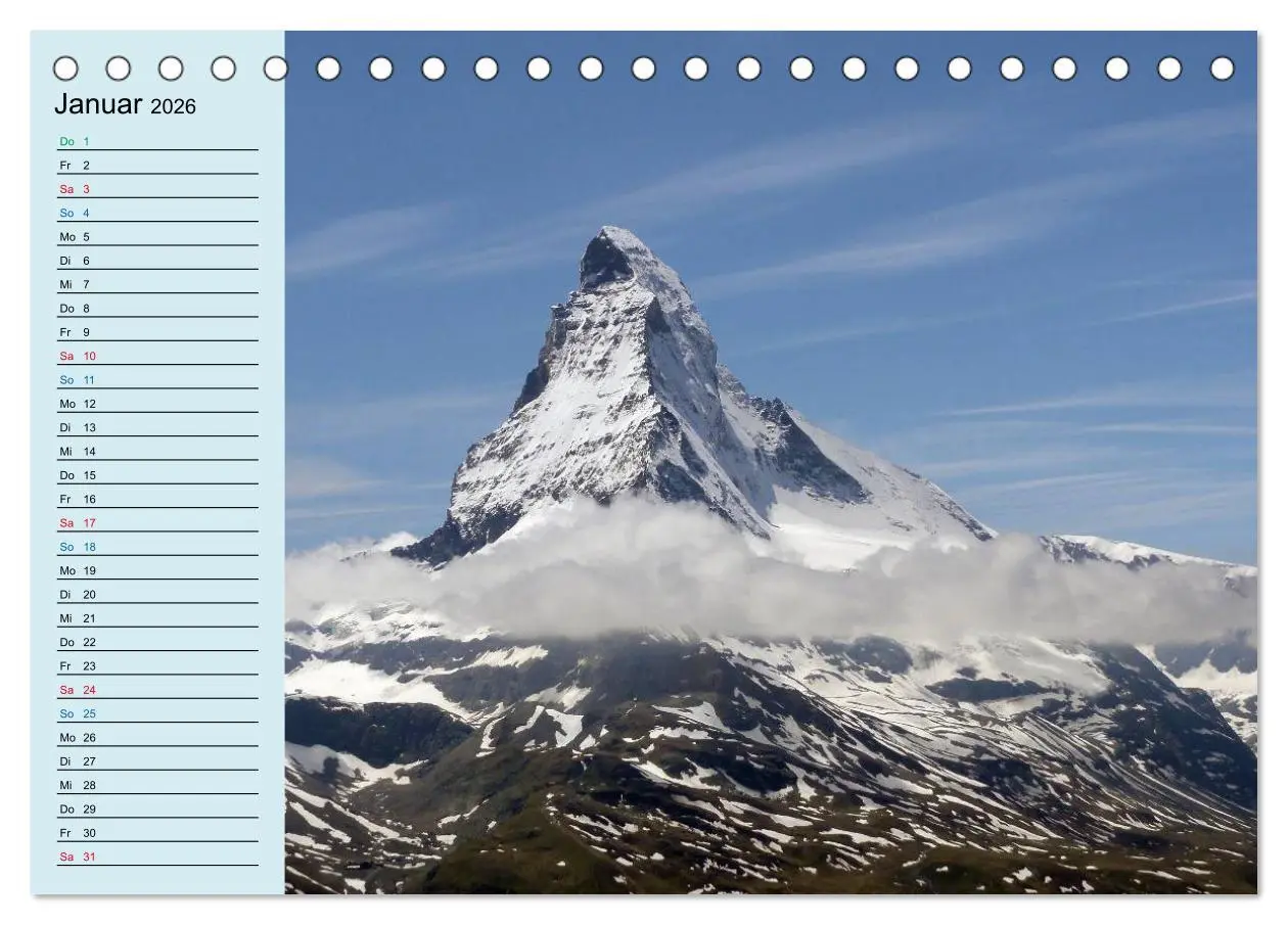 Bild: 9783457434383 | Faszination Horu Fotoimpressionen vom Matterhorn (Tischkalender...