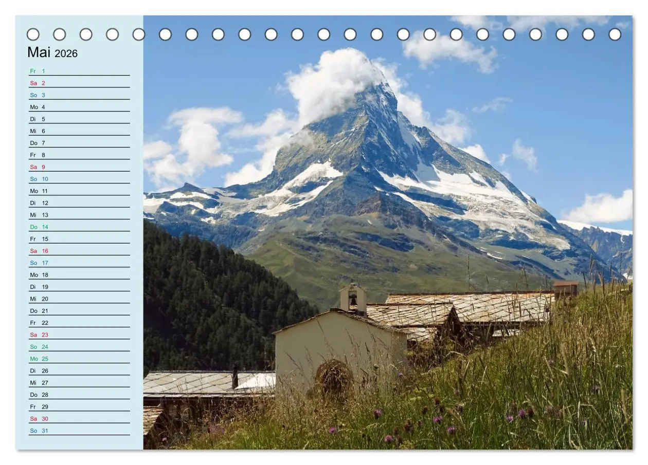 Bild: 9783457434383 | Faszination Horu Fotoimpressionen vom Matterhorn (Tischkalender...