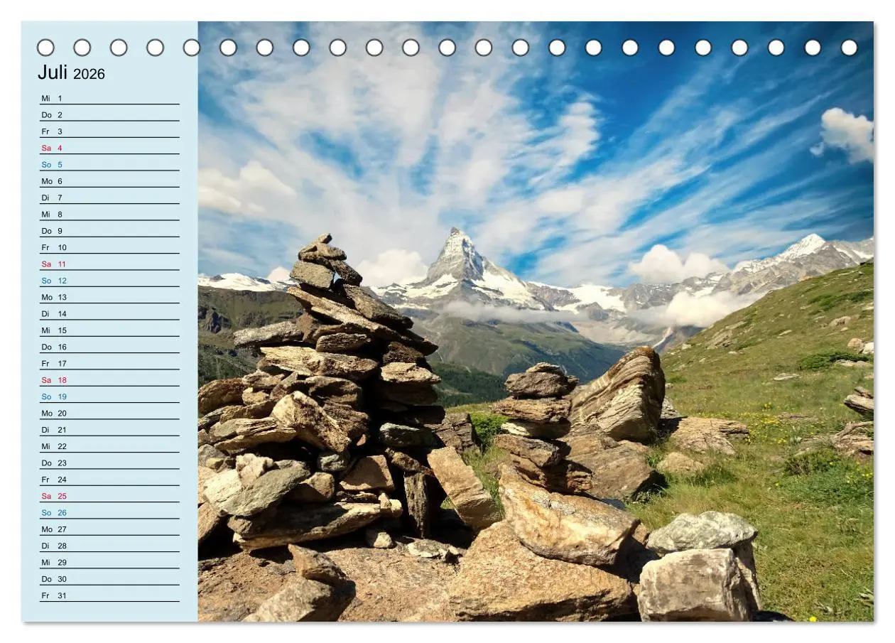 Bild: 9783457434383 | Faszination Horu Fotoimpressionen vom Matterhorn (Tischkalender...