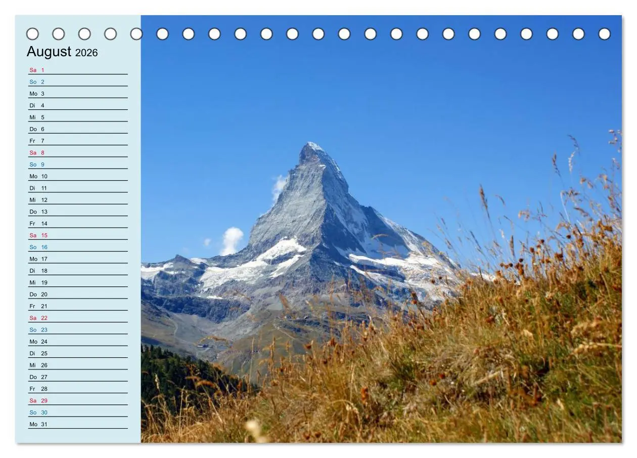 Bild: 9783457434383 | Faszination Horu Fotoimpressionen vom Matterhorn (Tischkalender...
